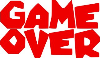 Game over PNG免抠图透明素材 16设计网编号:83373
