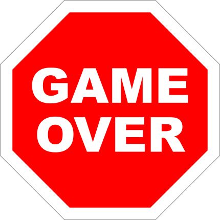 Game over PNG免抠图透明素材 16设计网编号:83377