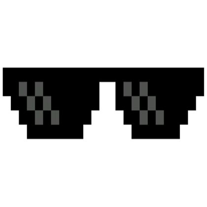 暴徒生活眼镜 PNG透明背景免抠图元素 16图库网编号:58236